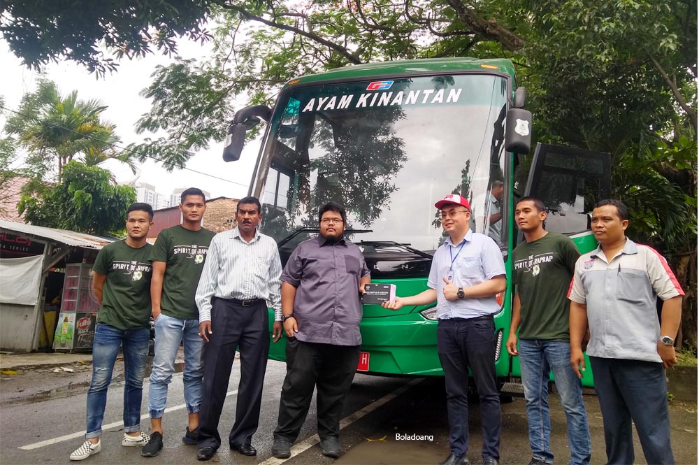 Bus Baru PSMS Jadi Tambahan Motivasi Legimin Cs